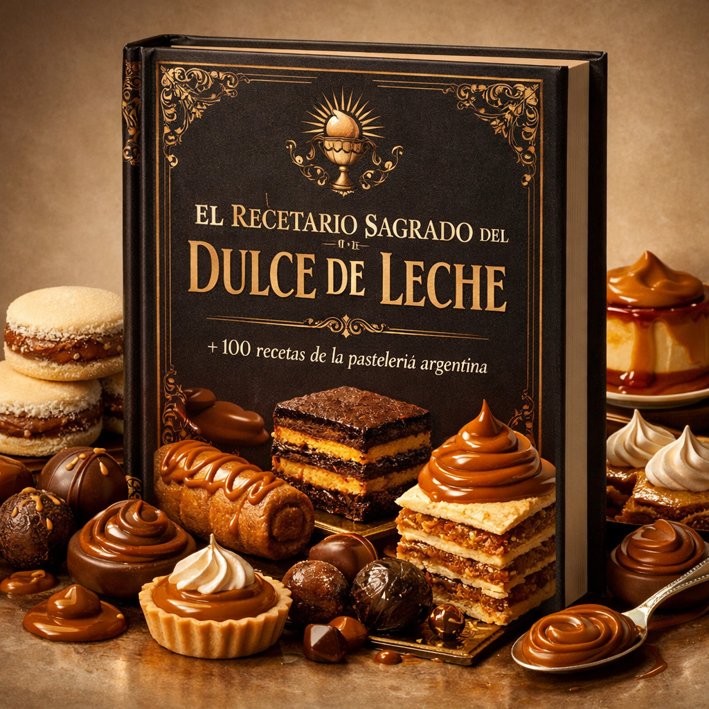 El Recetario Sagrado del Dulce de Leche + 6 Bonos de regalo